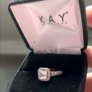 5/8 carat engagement ring. Size 7.5. From Kay jewelers